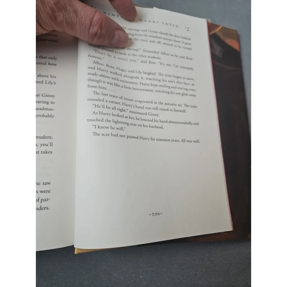 Harry Potter and the Deathly Hallows 1st Edition book‎ First Printing 759 pages